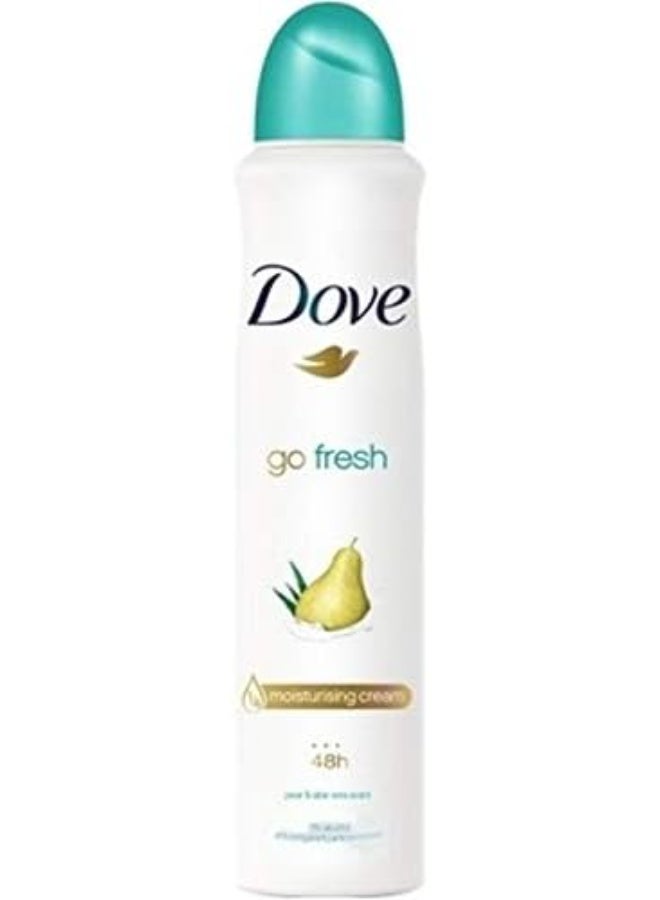 Dove deodorant spray pear